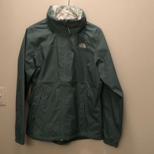North Face rain coat